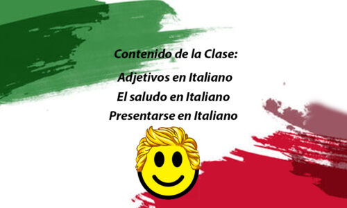 Adjetivos en italiano