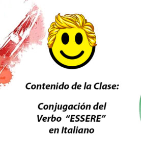 Conjugación del Verbo ESSERE en italiano