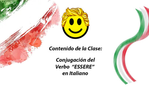 Conjugación del Verbo ESSERE en italiano